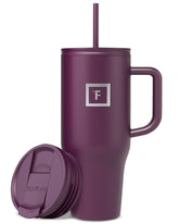 Taza IRON °FLASK Co-Pilot aislada de 946 ml mantiene bebidas frías hasta 20 horas.