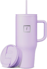 IRON °FLASK Co-Pilot taza-aislada lavanda: mantiene café caliente para la mañana.