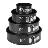 ishetao molde desmontable 4 pulgadas facilita desmoldado de tartas