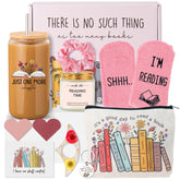 Ithmahco bolsa cosmética con frase para leer hoy, ideal para iniciar la rutina lectora.