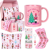 IUUIVV taza cascanueces navidad para empezar el día con inspiración festiva