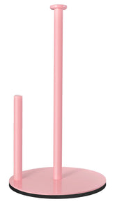 iwapuy portarrollos rosa con base pesada para encimera estable