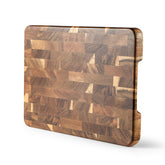James.F tabla de cortar acacia vista superior, resistente y con grano final