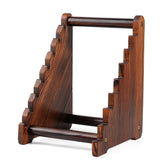 Jarsinjoy soporte cuchillos de madera, exhibicion clara y organizada en la cocina.