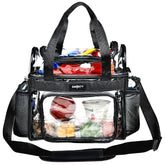 J.CARP bolsa almuerzo transparente, ideal para control de objetos en eventos