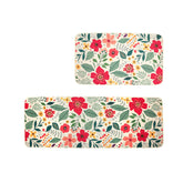 JDGHGB Pioneer Woman alfombra cocina floral 45x75cm, ideal para decorar y proteger el piso.