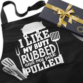 Delantal divertido JDNFYGX para hombres con bolsillos, ideal para cocina y humor