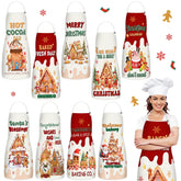 JenPen delantal navideño ajustable para cocinar y decorar la cocina