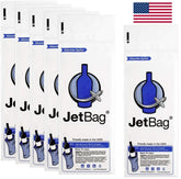 JetBag protege la botella de vino durante el viaje gracias a su acolchado absorbente