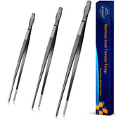 Pinzas JETKONG de 9 pulgadas con agarre preciso para aperitivos