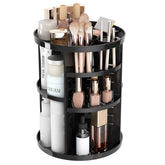 Jiavarry organizador rotativo para maquillaje, giro suave y acceso rápido.