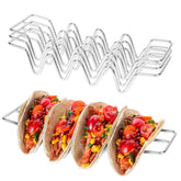 Sostenedores de taco JIBOLAT: conjunto de 3 para servir tacos en reuniones.