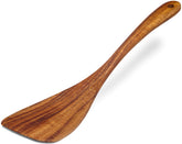 Espátula Jilla-hla de madera acacia con 12 pulgadas para voltear con control.