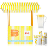 Jingmore kit limonada con cubierta de mesa grande, ideal para eventos y reuniones.