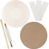 Jingmore paño para masa Lefse de 20 pulgadas, ideal para amasar sin pegar