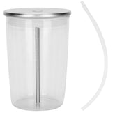 Jisculo contenedor leche vidrio Jura Z8, compatible y fácil de usar.