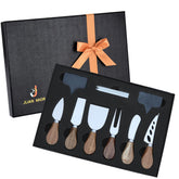 JLIAN MIOR conjunto de cuchillos para queso 12 piezas para cortar y servir quesos
