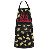 JNIAP Delantal Pierogi: diseño frontal único, protege la ropa al cocinar.