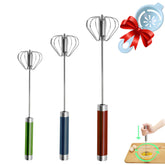 Batidora semiautomatica Jninexiu de 10 pulgadas para mezclar huevos y batidos con facilidad.