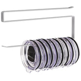 Jolensoy organizador de tapas para vasos, formato horizontal, ayuda a ordenar hasta diez tapas.