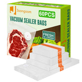 Bolsas Joongoom sellado al vacío, set de 60 piezas para almacenar alimentos.
