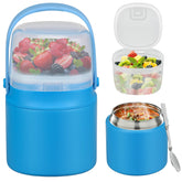 JOOPETALK termo para sopa 14 oz en azul mantiene caliente la comida
