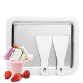 JoyMech placa fría en uso para helados caseros y fáciles