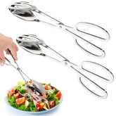 Pinzas Jucoan buffet de 10 pulgadas en acero inoxidable para servir ensalada