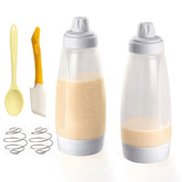 JUGGPENG dispensador de masa para panqueques, dos packs para porciones constantes.