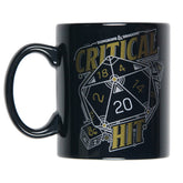 JUST FUNKY taza cerámica D20, diseño grande para sesiones de juego inmersivas.