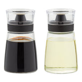 Juvale dispensador de aceite y vinagre, vertido sin goteo para cocina ordenada.