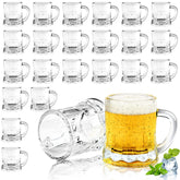 Vaso JUXINGDAZYF mini con asa para cerveza, ideal para degustaciones en casa.