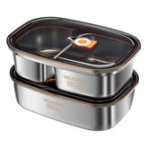 Kabbas Bento con doble compartimento para mantener sabores separados.