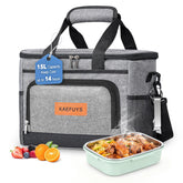 KAEFUYS bolsa termica 15L, capacidad para comidas y bebidas.