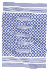 KAF Home Porto Jacquard, toalla de cocina sardinas, ideal para secar platos con alta absorbencia
