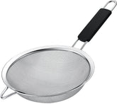 KAFOOR colador de malla fina con mango termoplástico, ideal para tamizar harina