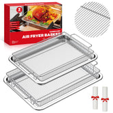 Cesta Kaiser Chef para freidora de aire en horno, crujiente sin aceite.