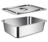 Bandeja KAKO 9x13 con tapa para hornear porciones grandes y uniformes