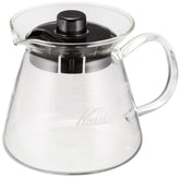 Kalita jarra cafe cristal 300ml, para servir cafe con claridad.