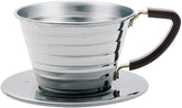 Kalita Wave 155 frente vista, dripper para extracción uniforme en casa.