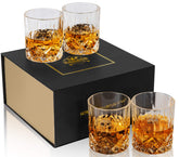 Vasos KANARS estilo clásico con caja de lujo para regalo de whisky