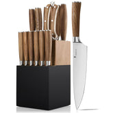 Kangdelun Natura: cuchillo chef de 8 pulgadas para cortes precisos