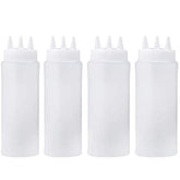 Kangkang: juego de 4 botellas 3 huecos para condimentos