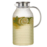 Karafu jarro cristal 3l con tapa, ideal para servir bebidas con estilo