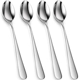 KEAWELL cucharas-te helado con mango largo, ideales para bebidas frías
