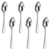 KEAWELL Louise demitasse cuchara en acero inoxidable brilla para ritual de espresso