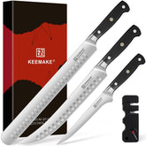 Cuchillo KEEMAKE brisket 12 pulgadas con hoja larga para cortes uniformes