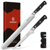 Cuchillo KEEMAKE para pecho de res de 12 pulgadas con filo duradero.