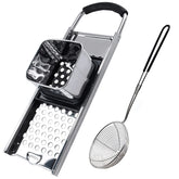 KEISSCO hacedor spaetzle con mango ergonómico para comodidad durante la cocina