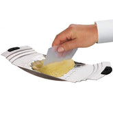 KEISSCO molde para spaetzle en encimera, ideal para preparar fideos caseros fáciles.